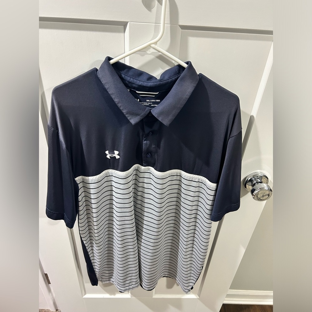 Under Armour Men’s Golf Shirt 2XL Wintonbury Hills Golf logo